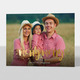 Merry Merry Gold Foil Photo Cards Image 1 of 7